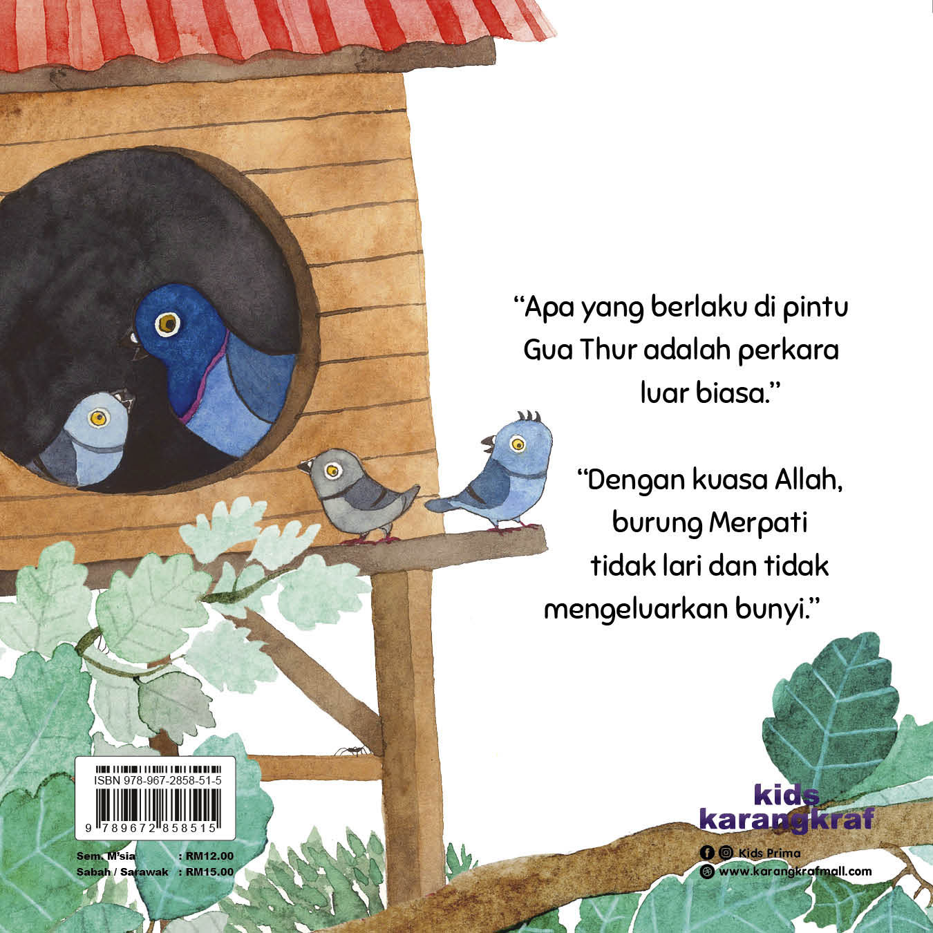 Siri Burung Bercerita : Burung Merpati Yang Berbakti